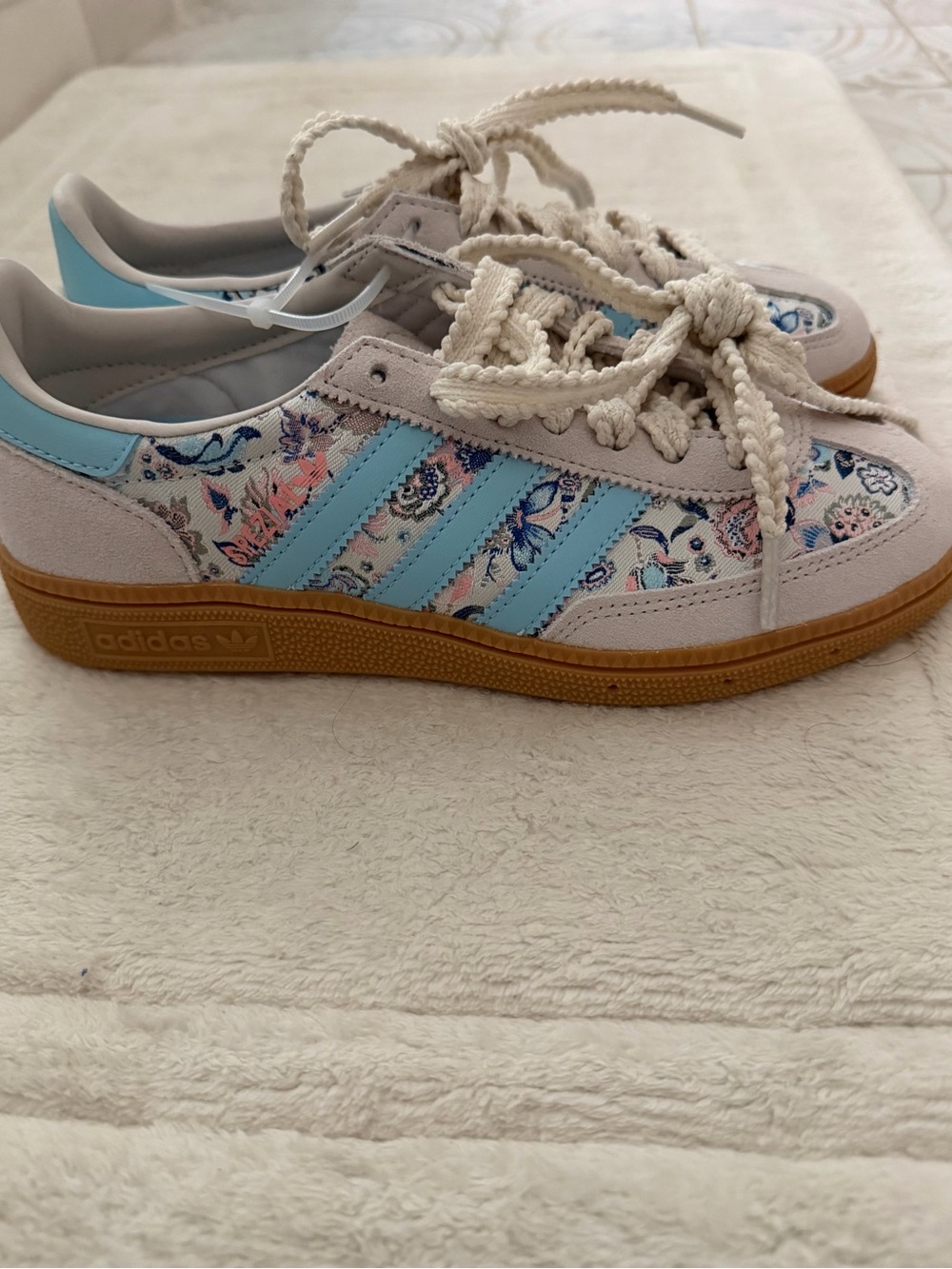 NEW Adidas x liberty London handball spezial - big kid size 5/ women’s 6.5